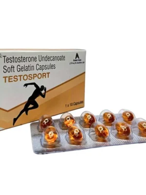 TESTOSPORT 40mg - Testosterone Undecanoate Soft Gelatin Capsules