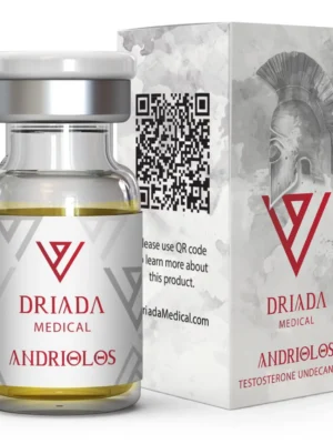 Testosterone Undecanoate 250mg/ml 10ml vial - Driada Medical Andriolos
