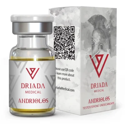 Testosterone Undecanoate 250mg/ml 10ml vial - Driada Medical Andriolos